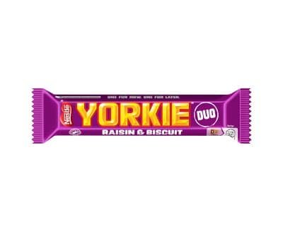 Nestle Yorkie Raisin & Biscuit Duo Bars