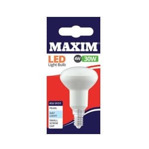 Maxim 4w 30w Led R50 SES DL Pearl