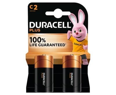Duracell Plus Batteries – C