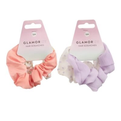 Glamorize Hair Scrunchies Mix Colour