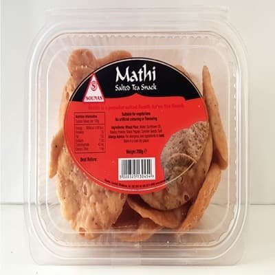 Sounas Snacks – Mathi