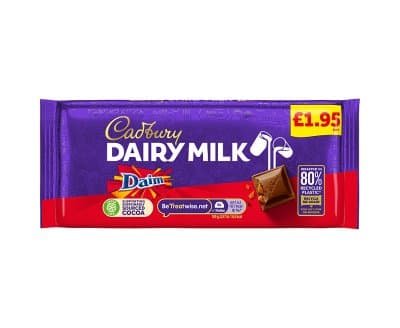 Cadbury”s D/M Daim Bar  PM1.95