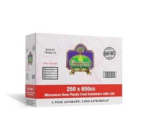 Peepal Microwave Containers & Lids 650