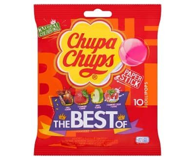 Chupa Chups Flavour Lollipops Bag