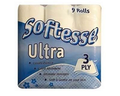 Softesse Toilet Rolls White 3ply