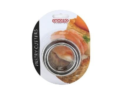 Apollo Pastry Cutters Round 3s