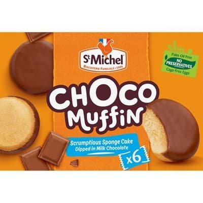 St Michel Choco Muffin 6pk