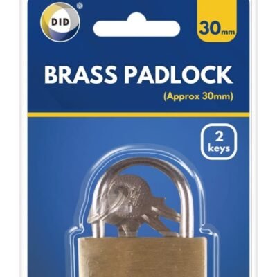 Dina Brass Padlock 30mm