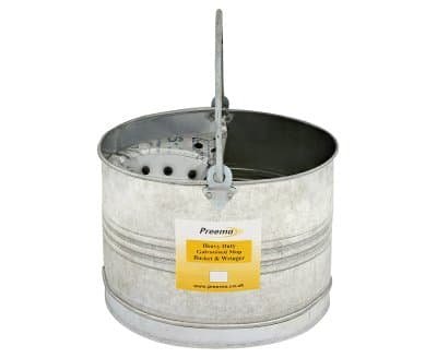 Preema HD Galvanised Mop Bucket & Wringer