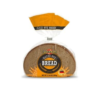 Quickbury Sliced Rye Bread Traditional