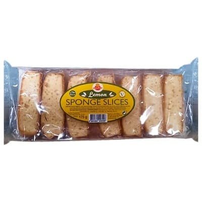 Cake Zone Lemon Sponge Slices