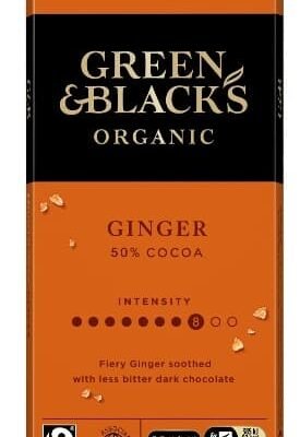 Green & Black”s Organic Ginger Chocolate