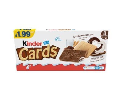 Kinder Cards T4 PM1.99