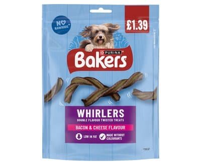 Bakers Whirlers Bacon & Cheese PM
