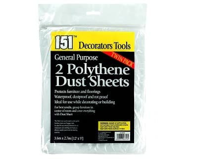 151 Polythene Dust Sheets