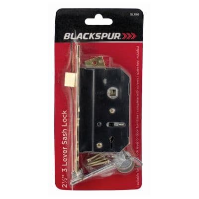 BS 3 Lever Sash Lock Set