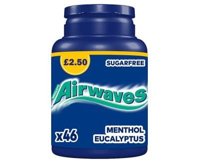Wrigleys Airwaves Menthol & Eucalyptus PM2.50