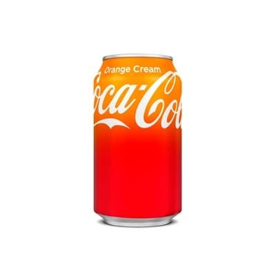 Coca Cola Orange Cream Can