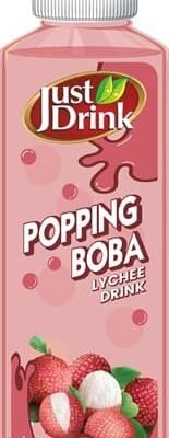 Just Drink Popping Boba Lychee