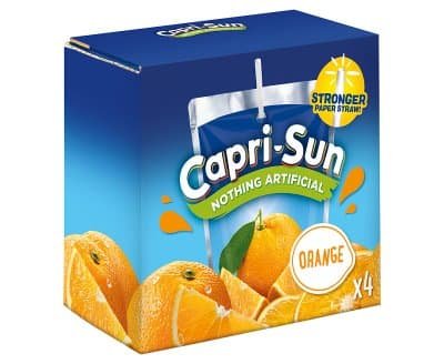 Capri Sun Orange Juice
