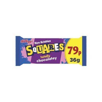 Kellogg”s RK Squares Chocolate PM79p