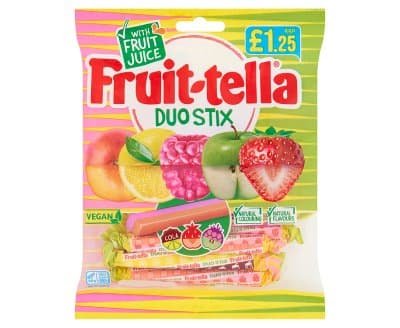 Fruittella Duo Fruit Stix Vegan PM1.25