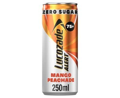 Lucozade Alert Mango Peachade Energy PM75p