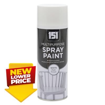 151 MP White Matt Finish Spray Paint