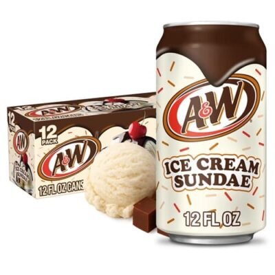 A & W Ice Cream Sundae Can