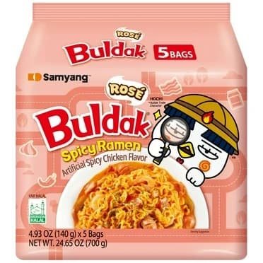 Samyang Rose Hot Chicken Buldak Noodles