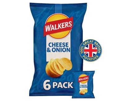 Walkers MP 6s Cheese & Onion