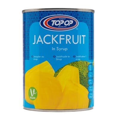 Top Op Canned Yellow Jackfruit in Syrup