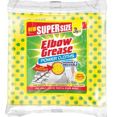 Elbow Grease Power Cloths 3PK