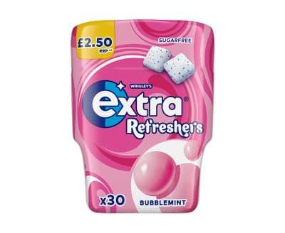 Wrigleys Extra Refreshers Bubblemint PM2.50 (30”s