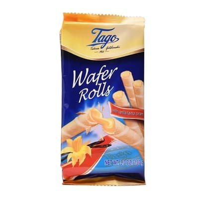 Tago Wafer Rolls – Vanilla Cream