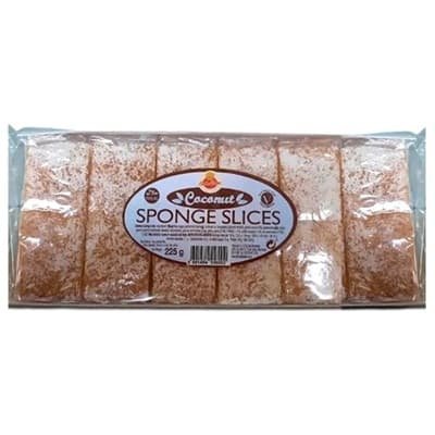 Cake Zone Coconut Sponge Slices