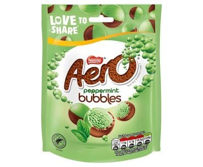 AERO Bubbles Peppermint Pouch Bag