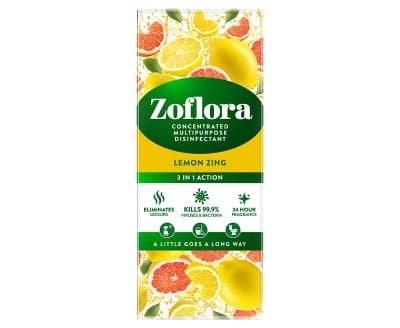 Zoflora Disinfectant – Lemon Zing