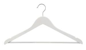 Zoom H+5 Premium White Wooden Hanger