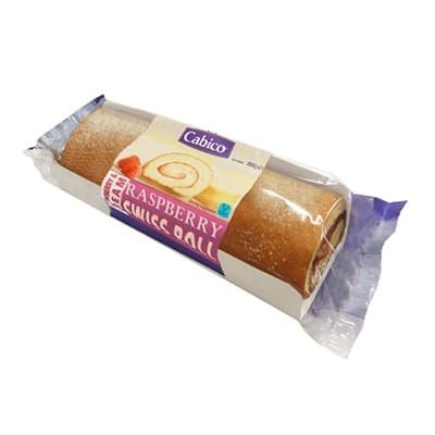 Cabico Raspberry Swiss Roll