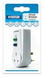 Status Circuit Breaker In Clam RCD Adaptor