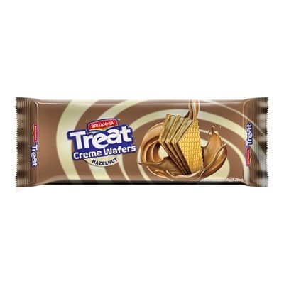 Britannia Treat Hazelnut Creme Wafers PM89p