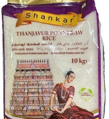 Shankar Thanjavur Ponni Raw Rice PM14.99