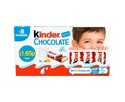 Kinder Chocolate Snackbar PM1.65 T8