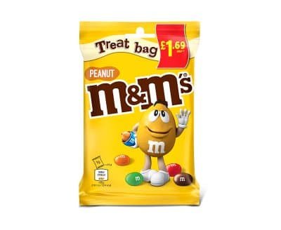 M & M Peanut Treat Bag PM1.69