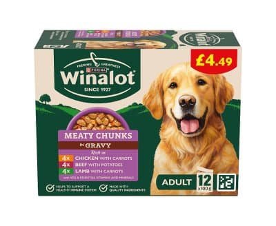 Winalot Meaty Chicken Beef Lamb In Gravy PM4.49