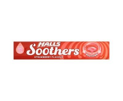 Halls Soothers Strawberry
