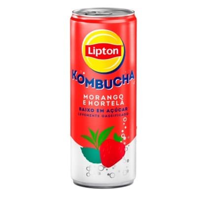 Lipton Kombucha Can – Strawberry Mint