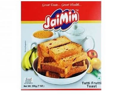 Jaimin Tutty Fruity Rusk