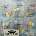 JD Snap Lock Nappy Pins 4pcs x 9